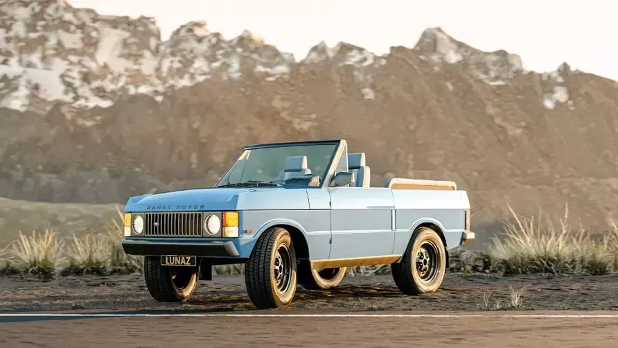 Lunaz builds an electric Range Rover convertible