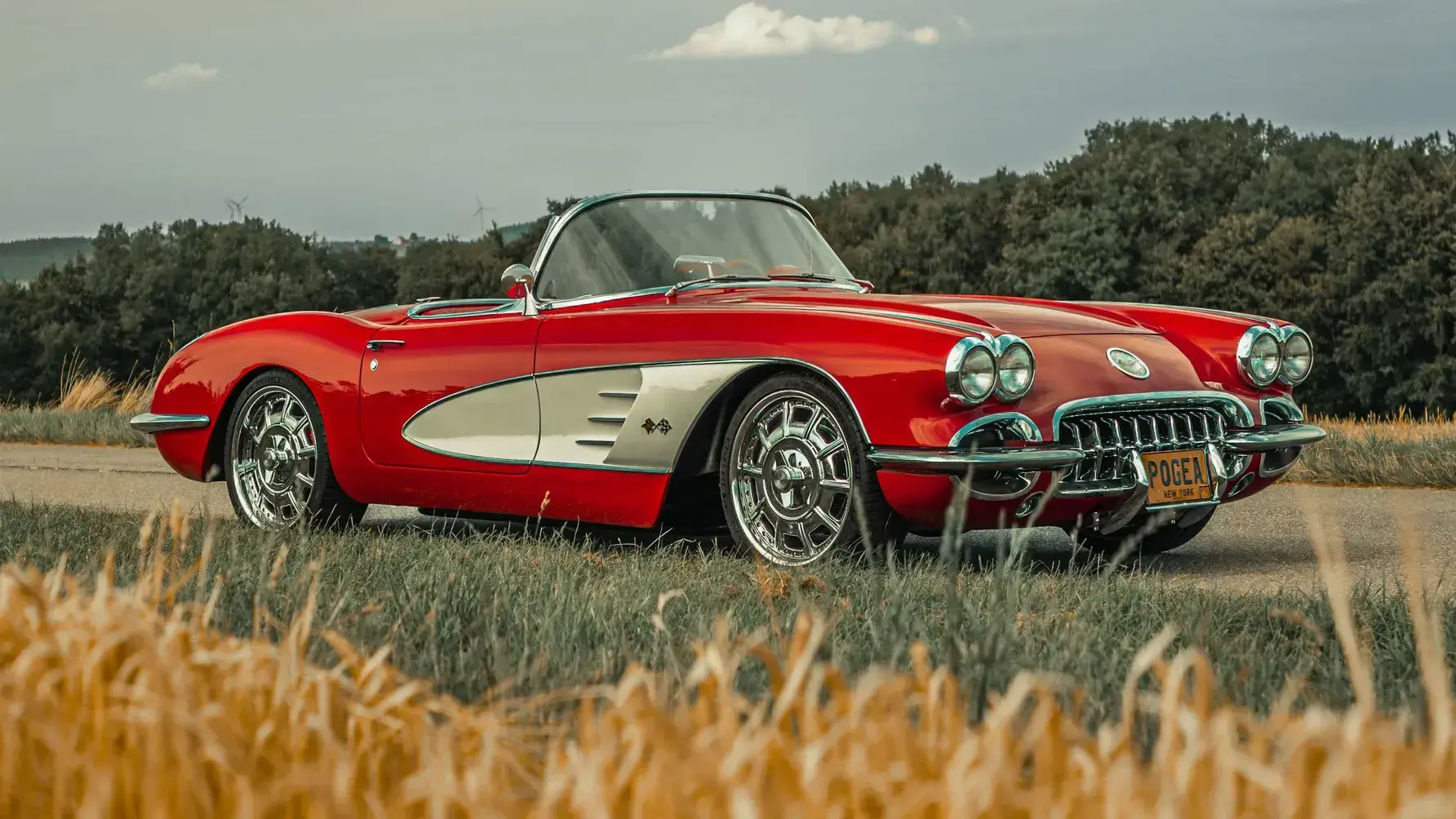 1950s corvette restomod pogea classics 1