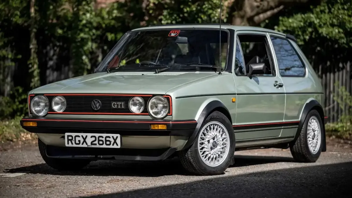 1981 Mk1 Golf GTI with 31,801 Miles Up for Auction at Bonhams Cars