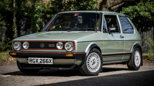 1981 Mk1 Golf GTI with 31,801 Miles Up for Auction at Bonhams Cars