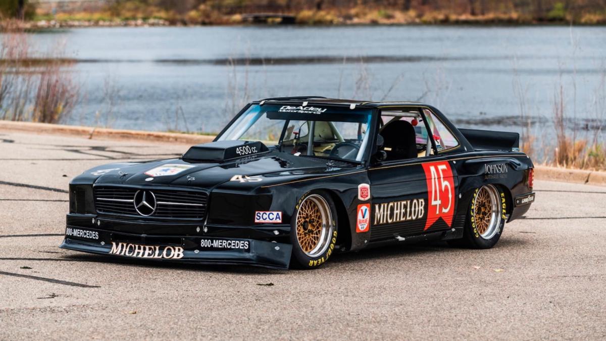 A 1982 Mercedes-Benz SL Class Trans Am Race Car Will Be Sold At Auction | modifiedrides.net