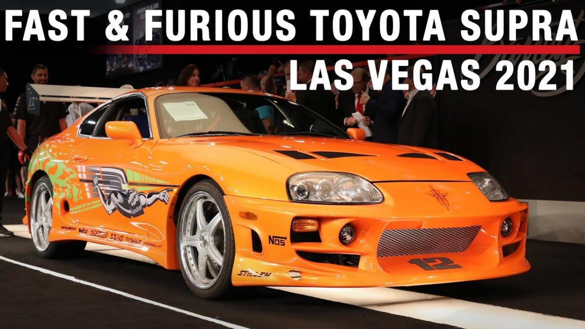 The fast and the furious toyota supra driven by Paul Walker sold for $560,000 | modifiedrides.net