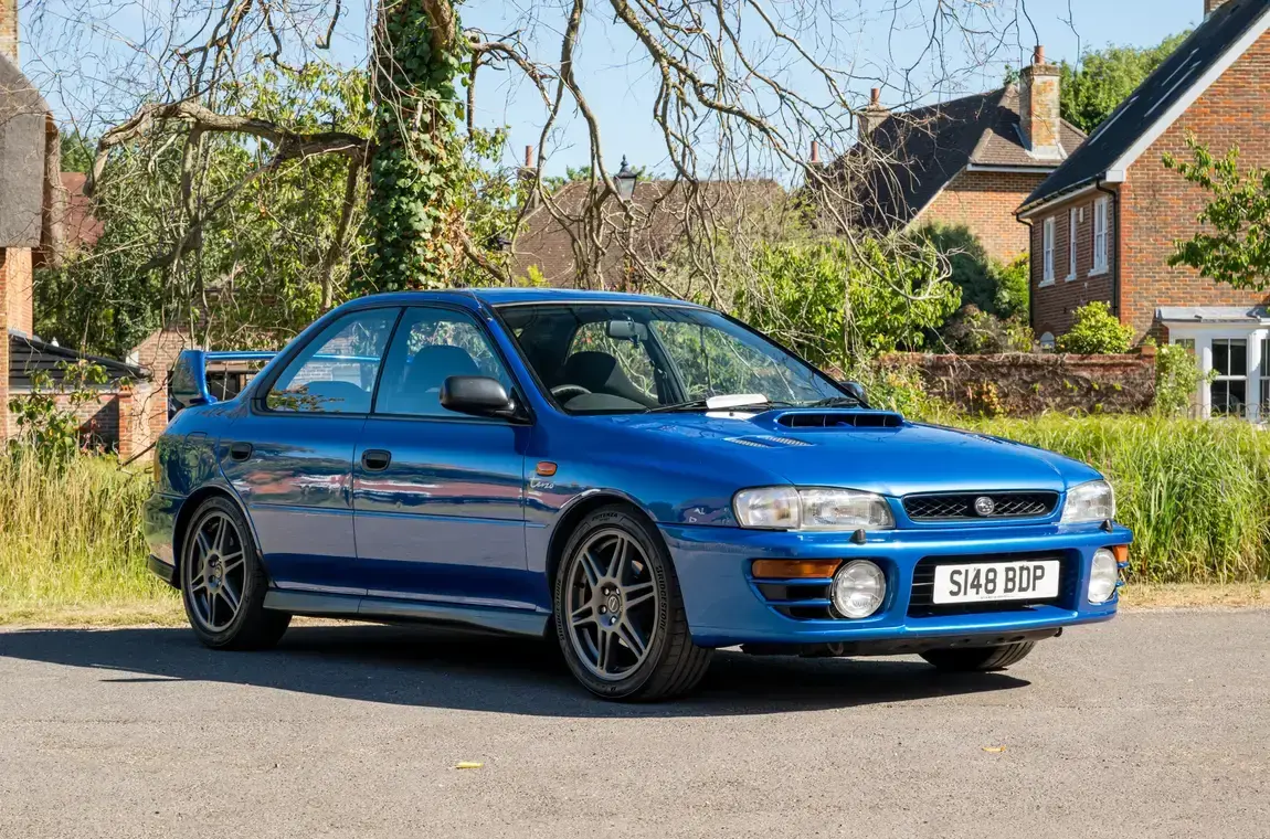 1998 subaru impreza turbo terzo auction 1
