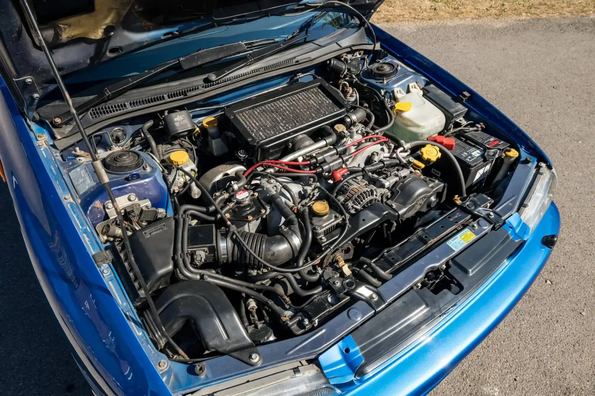 1998 subaru impreza turbo terzo auction 7 1