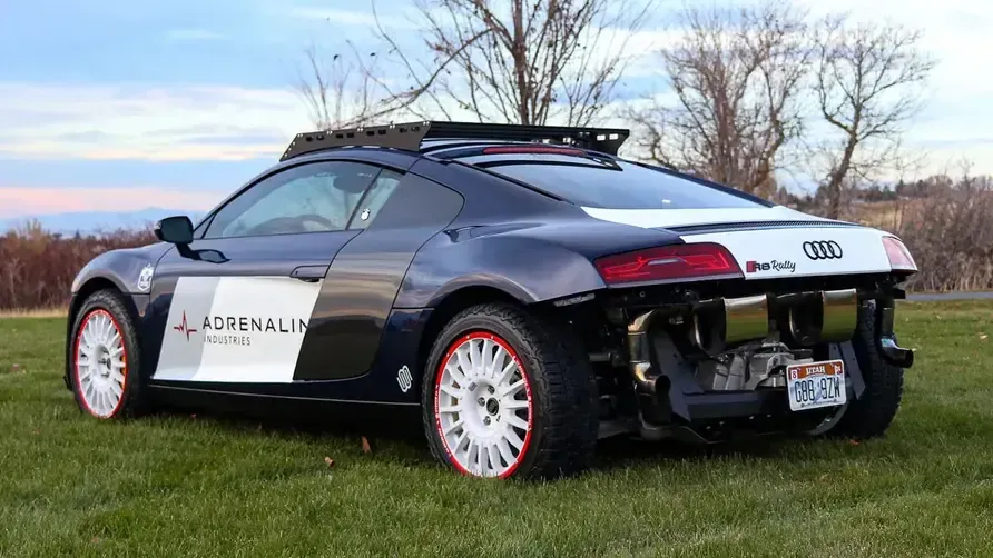 V8 Audi R8 rally car is up for sale | Rally Cars | Modified Rides