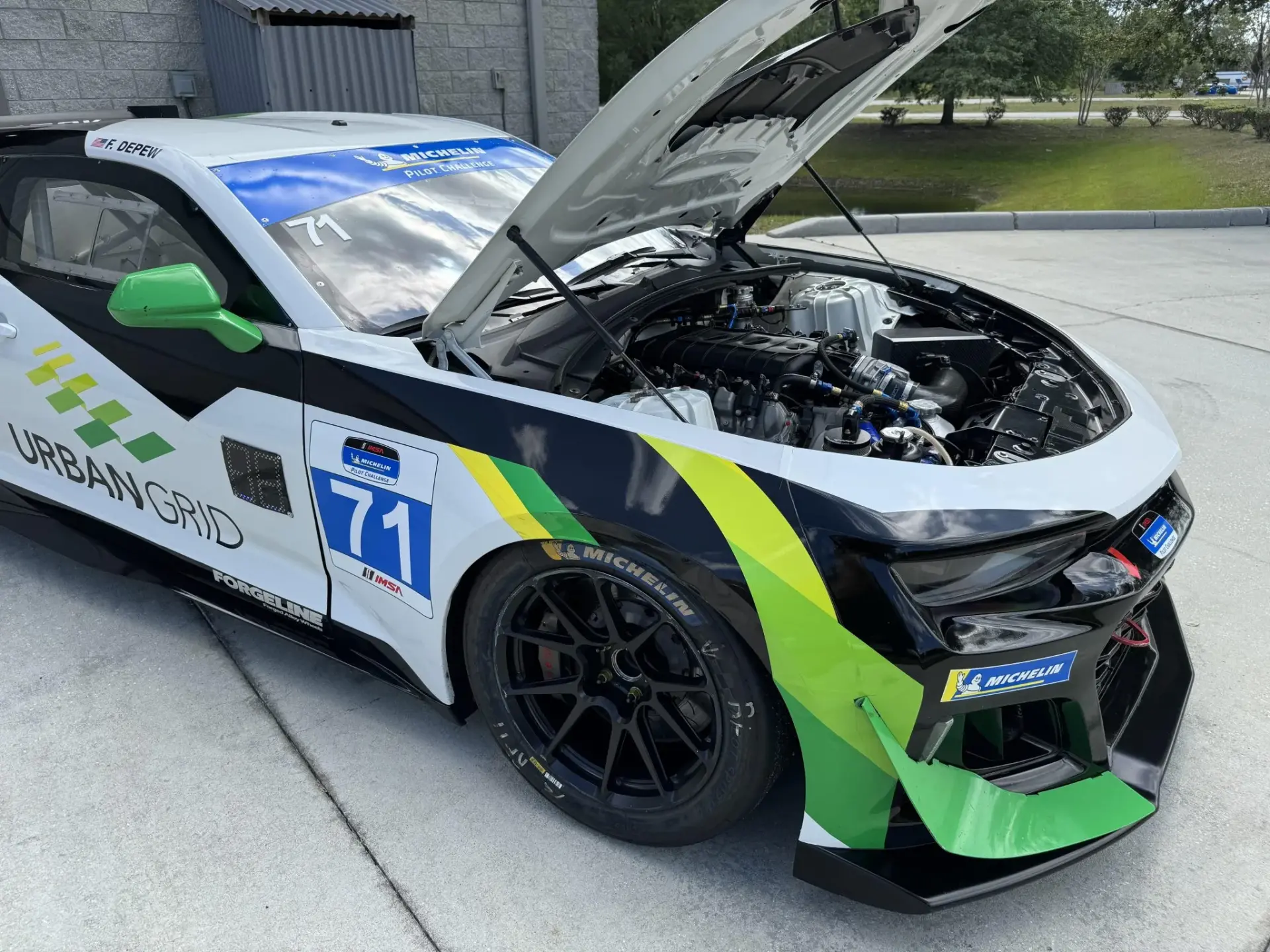 2018 chevrolet camaro gt4 r race car now up for auction on bring a trailer 11