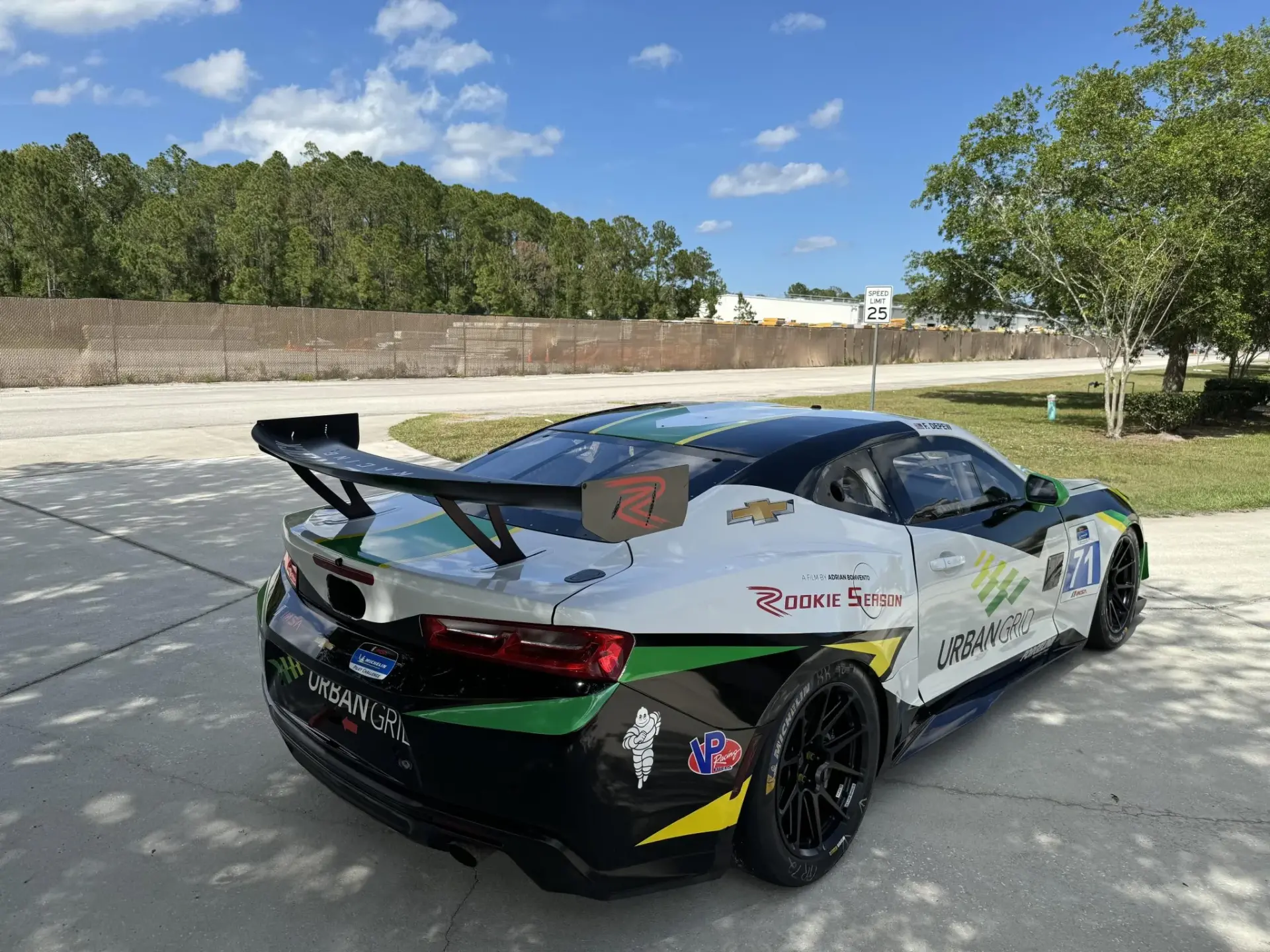 2018 chevrolet camaro gt4 r race car now up for auction on bring a trailer 8
