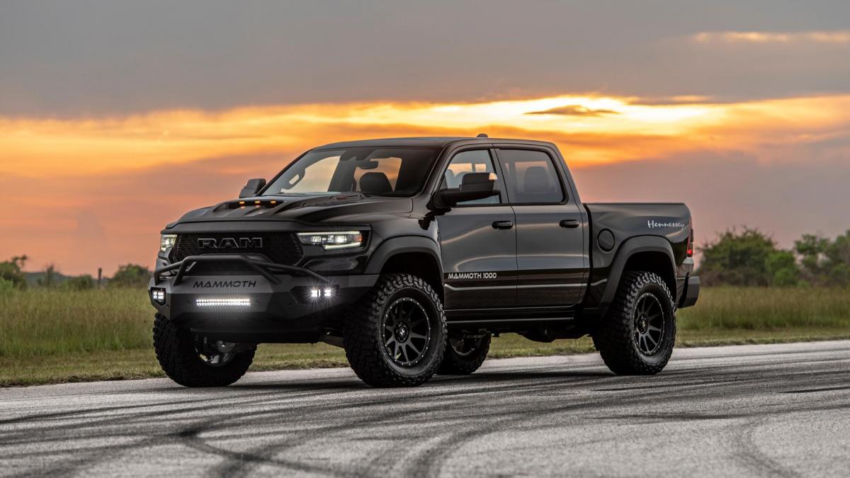 The Hennessey Mammoth 1000 ram 1500 trx  | modifiedrides.net