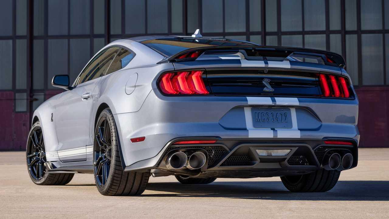 2022 ford mustang shelby gt500 heritage edition rear low