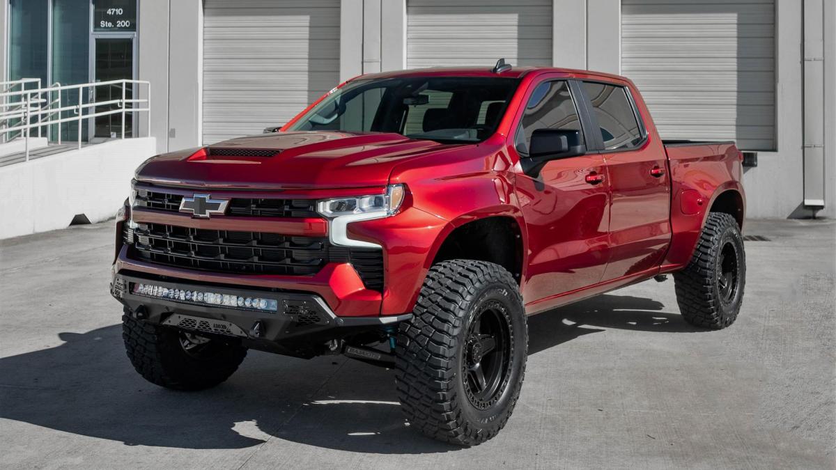 Paxpower has given Chevy's new Silverado the jackal treatment - modifiedrides.net