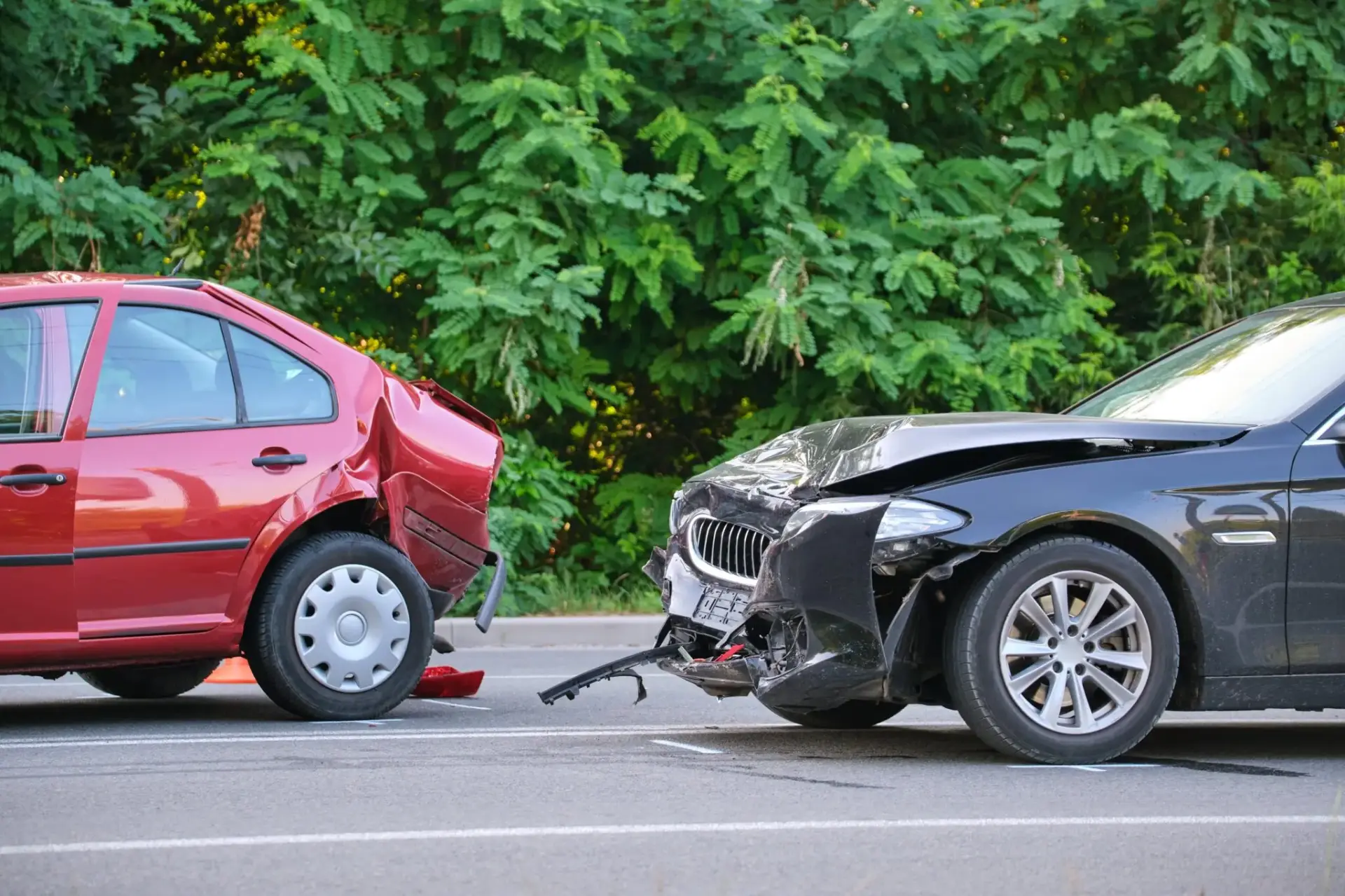 Accident cars