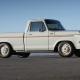 This 1978 Ford F-100 truck has a Mustang Mach-E battery installed