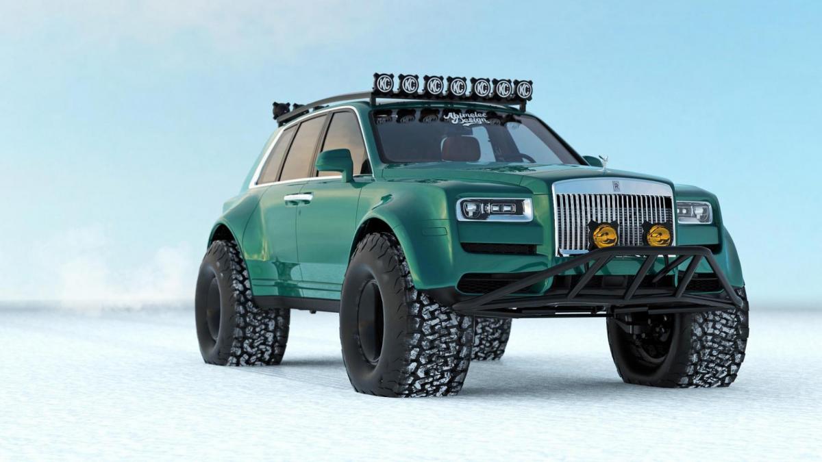 Modified Rolls-Royce Cullinan