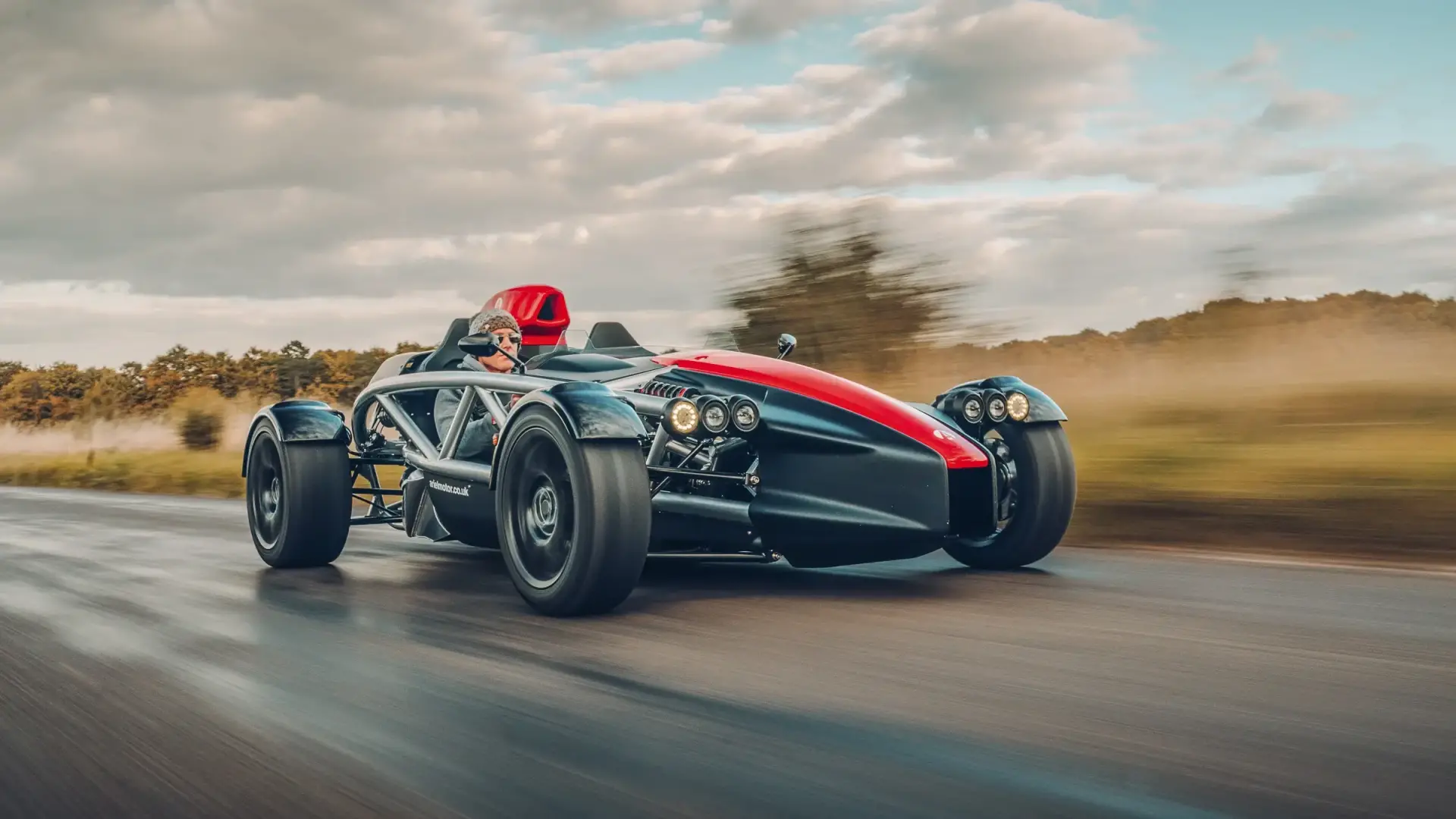 Ariel Atom 4 open-wheel street-legal track car with exposed chassis
