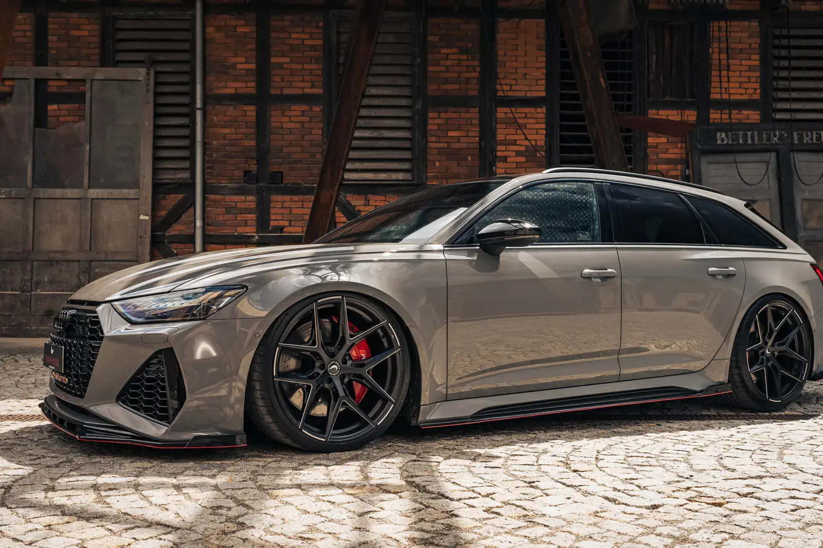 Audi rs6 avant barracuda wheels jms body kit 2