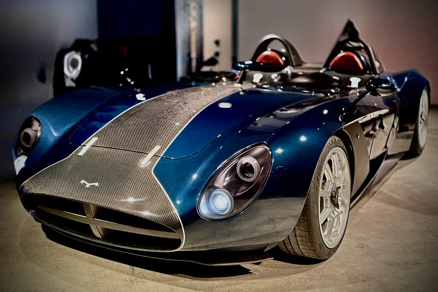 Automobili mignatta rina italian speedster ford v8 1