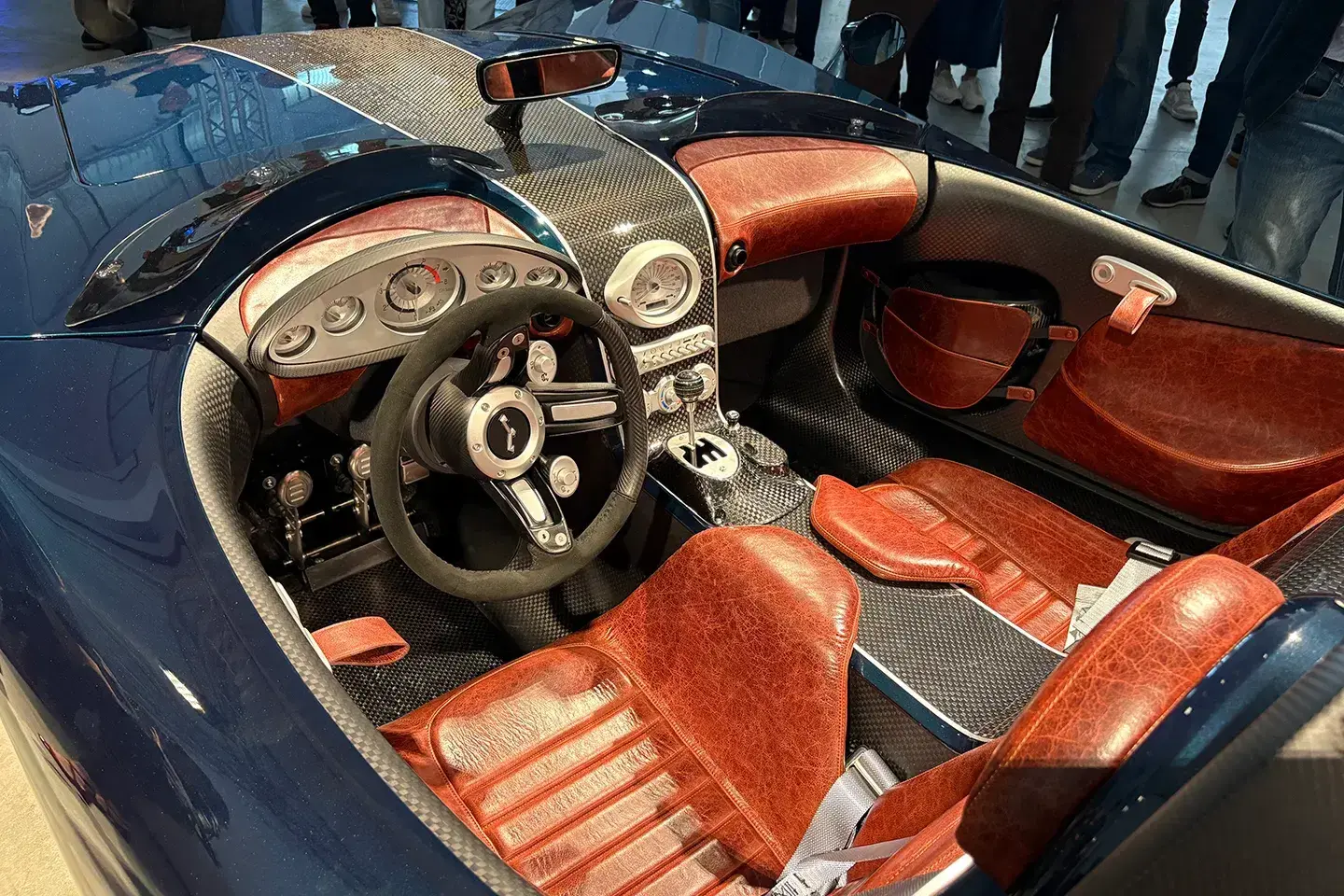 Automobili mignatta rina italian speedster ford v8 3 1