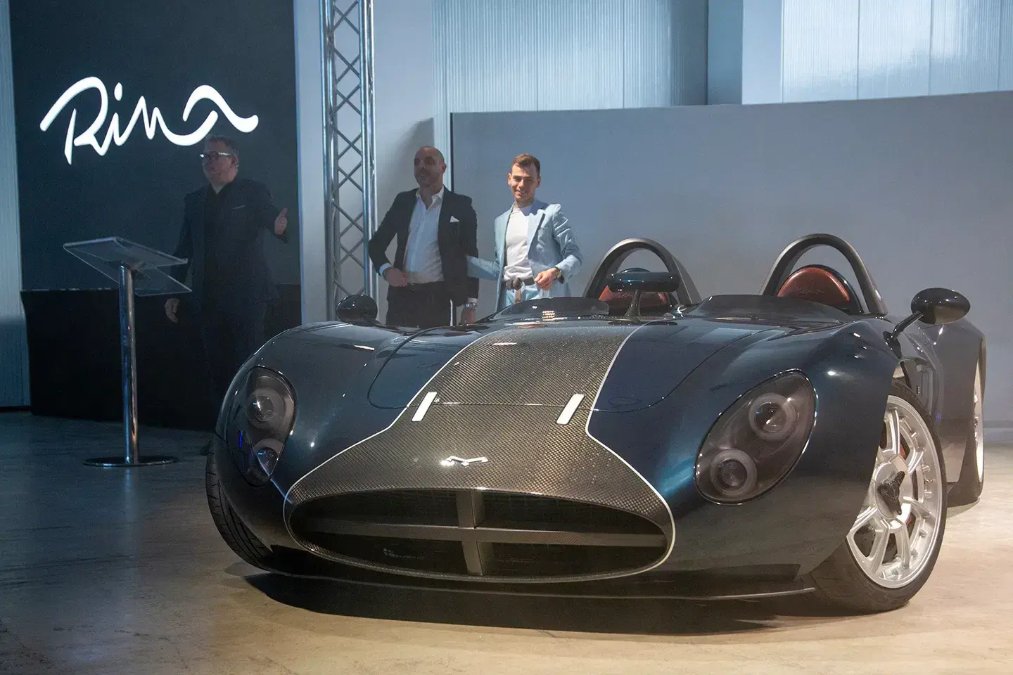 Automobili mignatta rina italian speedster ford v8 4 1