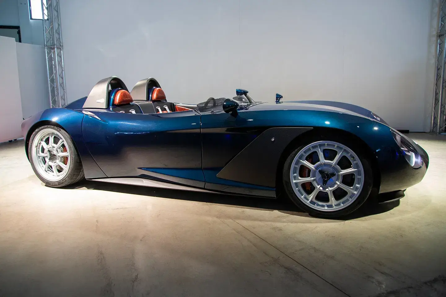Automobili mignatta rina italian speedster ford v8 5 1