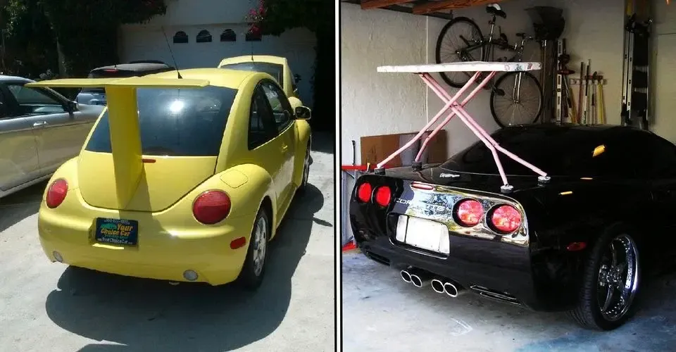 Some of the worst modified car wings ever! | modifiedrides.net