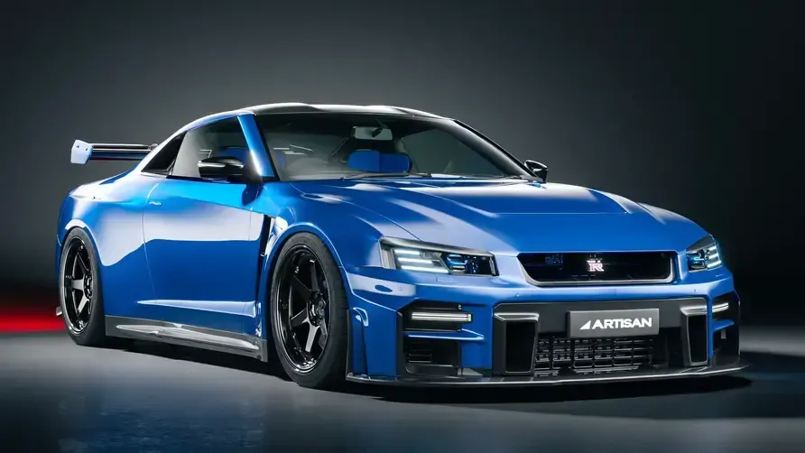 The Artisan GT-R concept is a 1,000 horsepower, retro-styled R35
