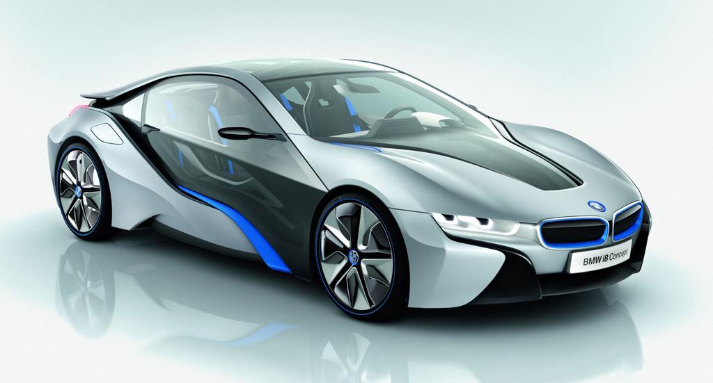 Bmw i8 concept does 78 mpg and accelerates from 0 to 60 mph in less than five seconds