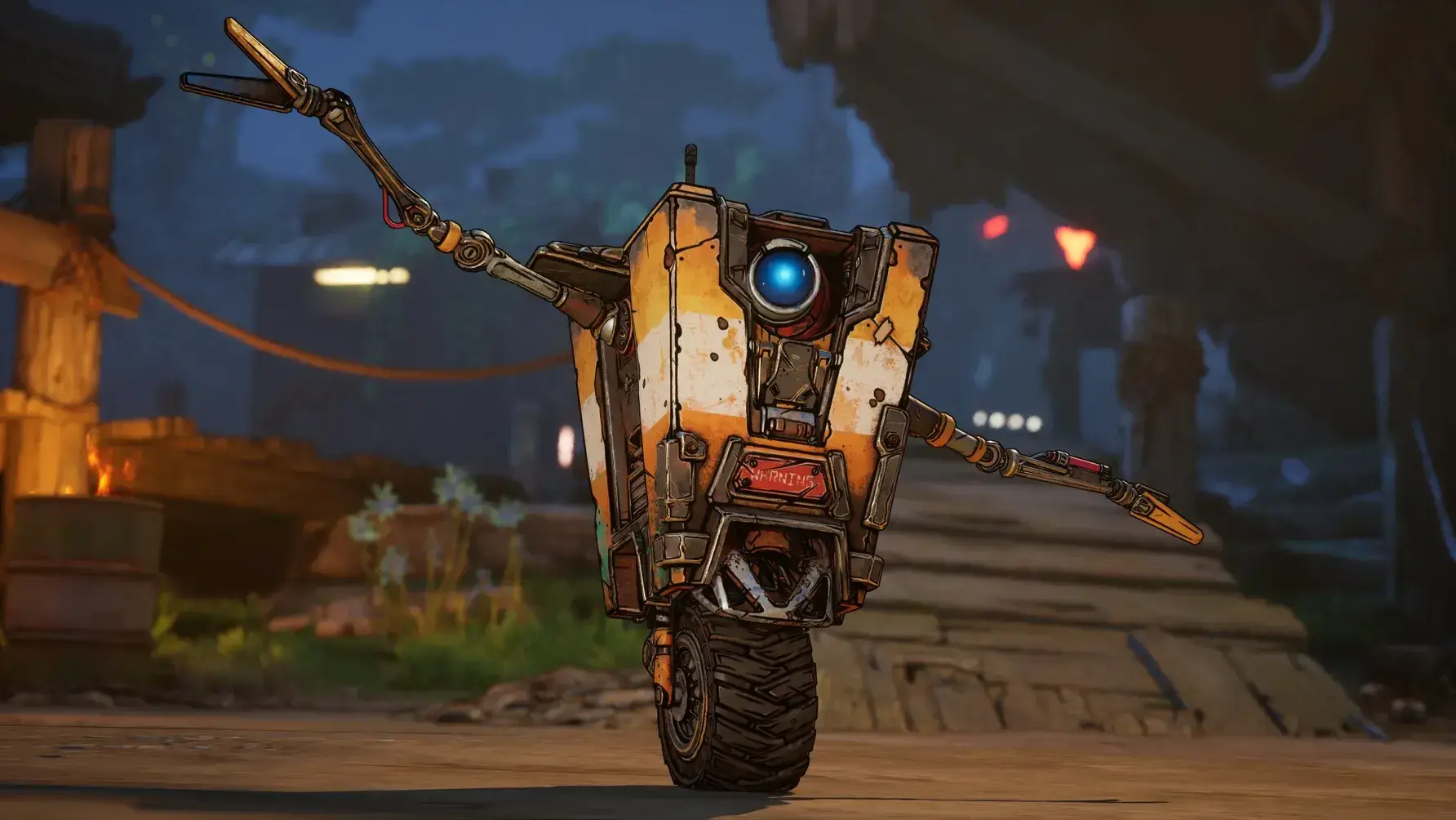 Borderlands 4 gameplay screenshot featuring Kairos tropical environments with rolling hills and desert flats