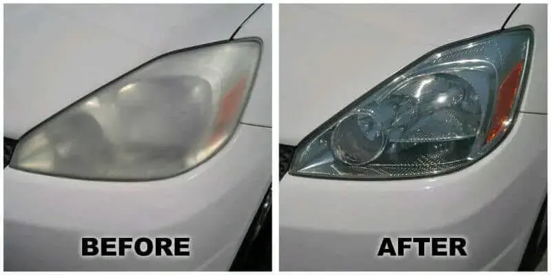 Cloudy headlights