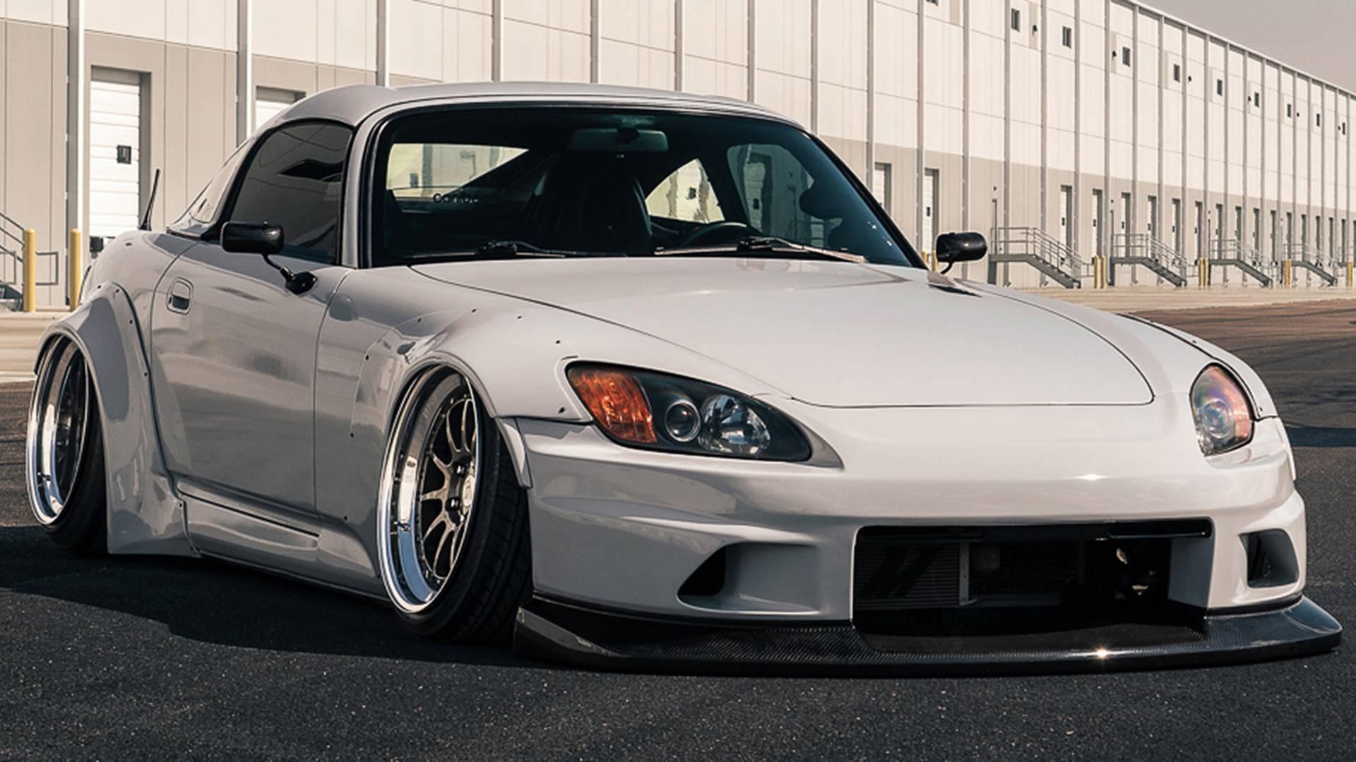 Complete custom wheel tuned honda s2000