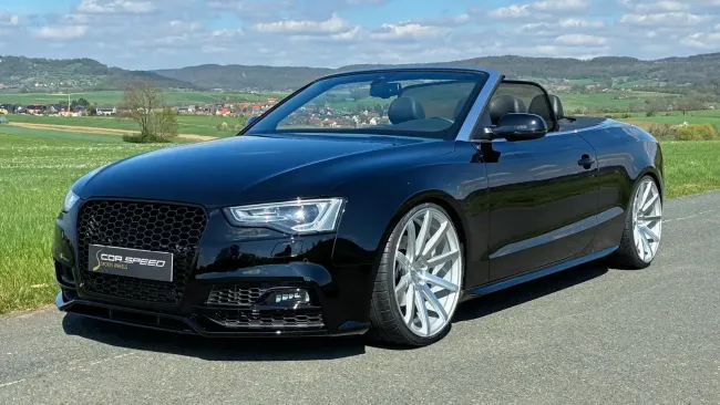 Audi A5 Cabriolet with Cor.Speed Wheels & RS Mods
