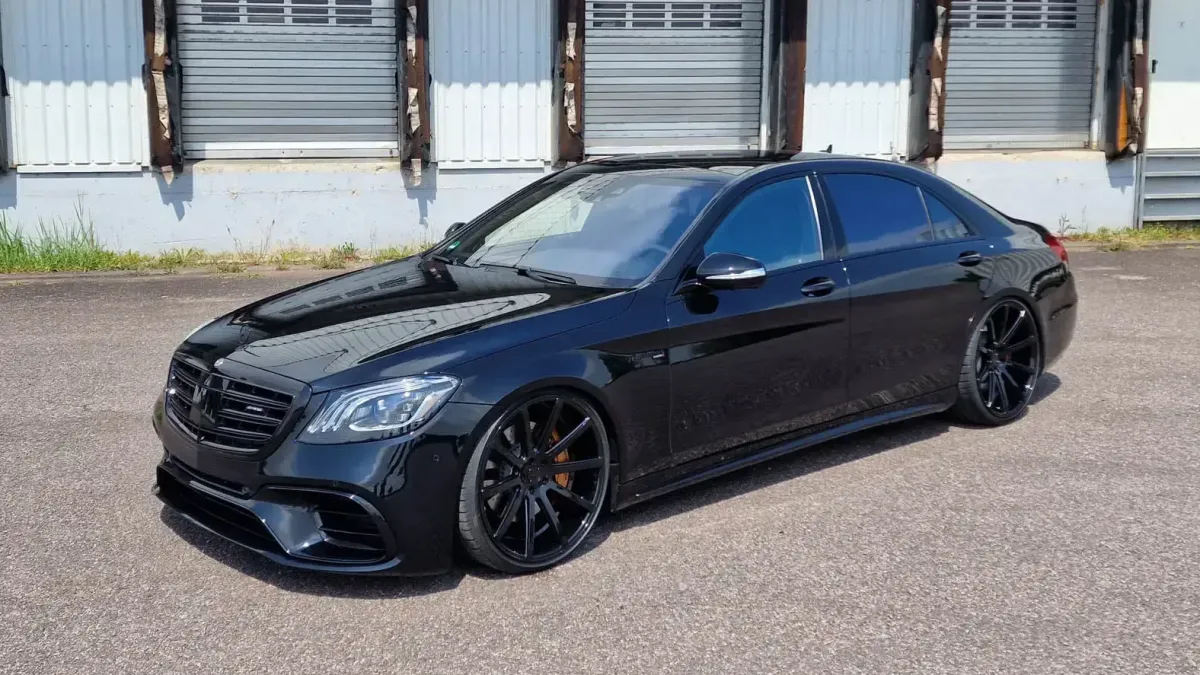 CorSpeed Deville on the Mercedes S 500 L in AMG Outfit