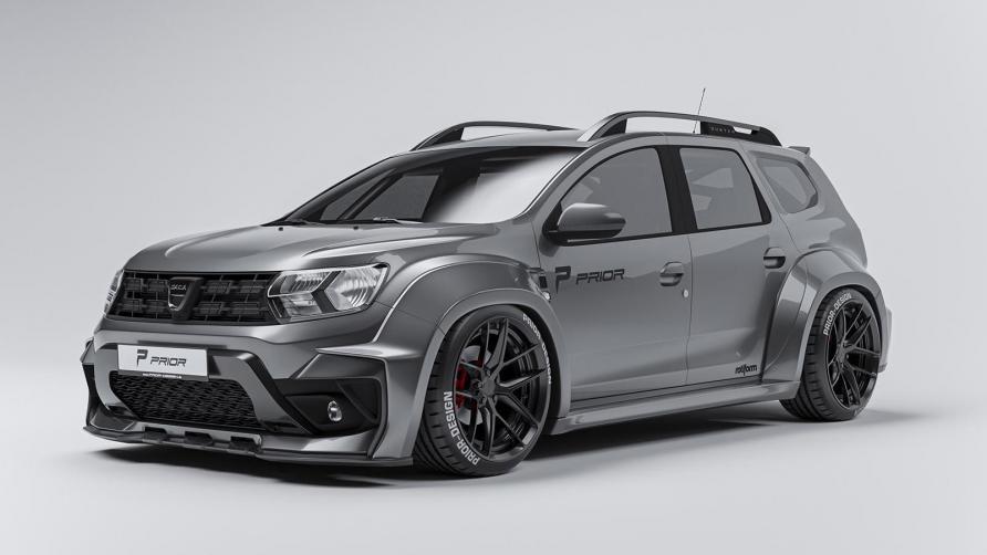 Dacia duster goes wide and wild with prior design aero 7