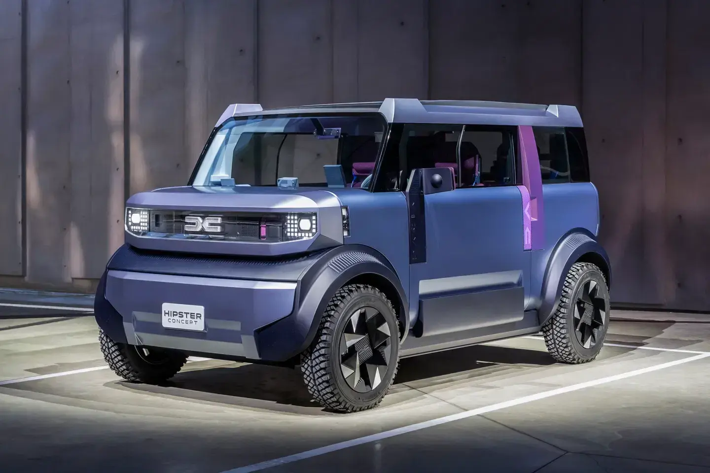 Dacia hipster concept affordable electric car 1