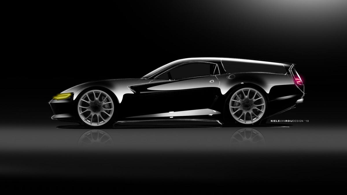 Niels van Roij Design returns with a modern take on the one-off Ferrari Daytona shooting brake