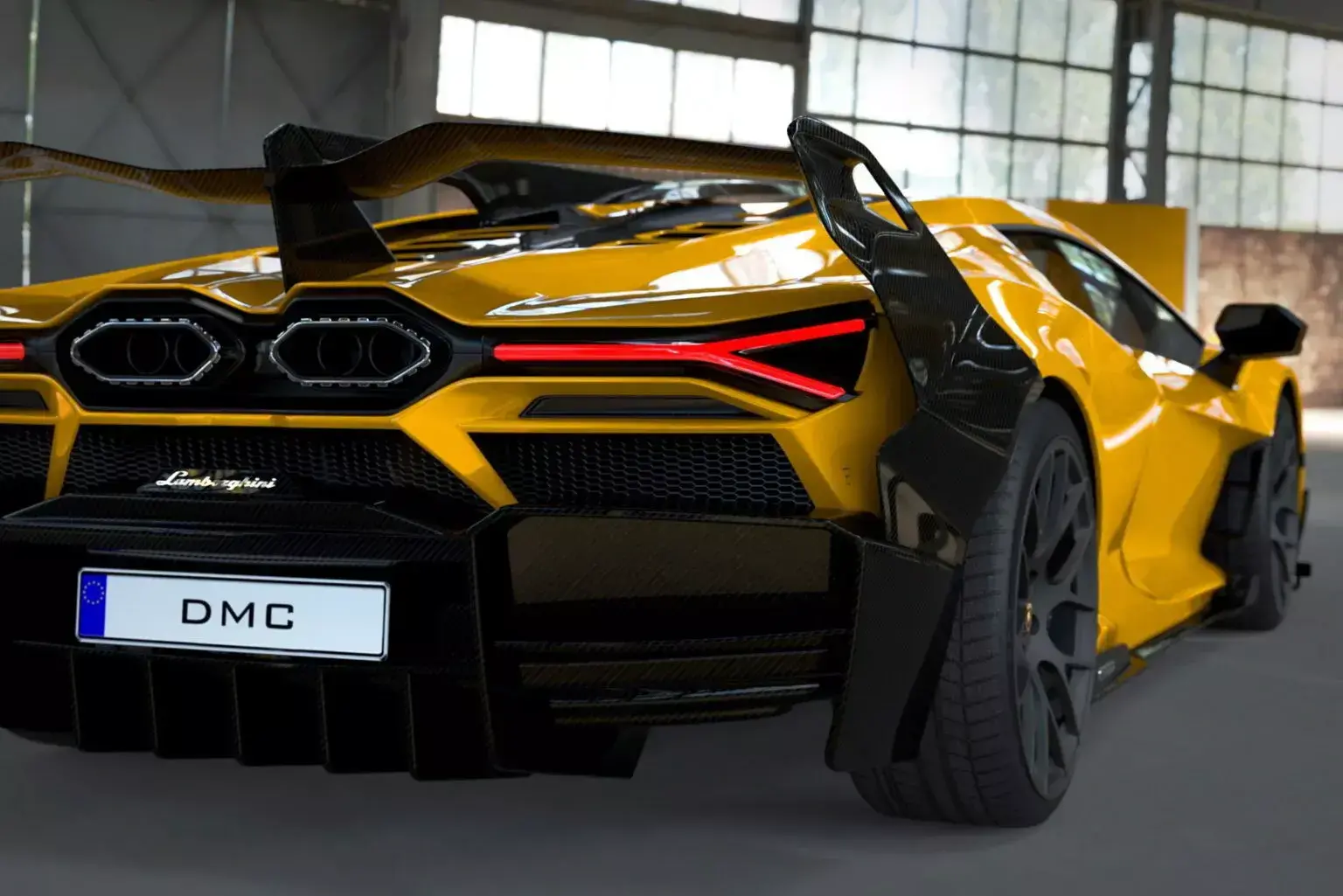 Dmc unveils lavish body kit for lamborghini revuelto 13 1