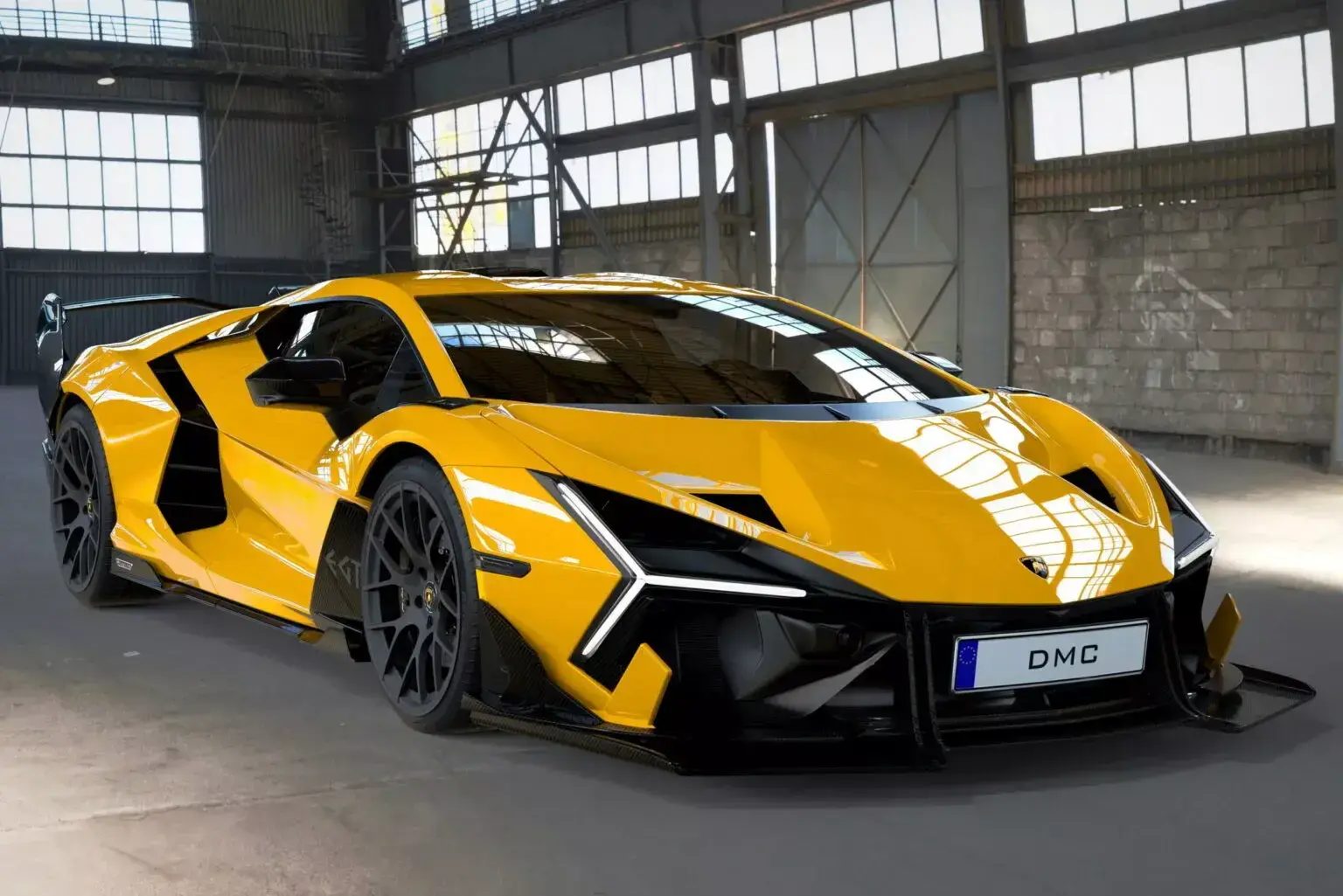 Dmc unveils lavish body kit for lamborghini revuelto 7 1