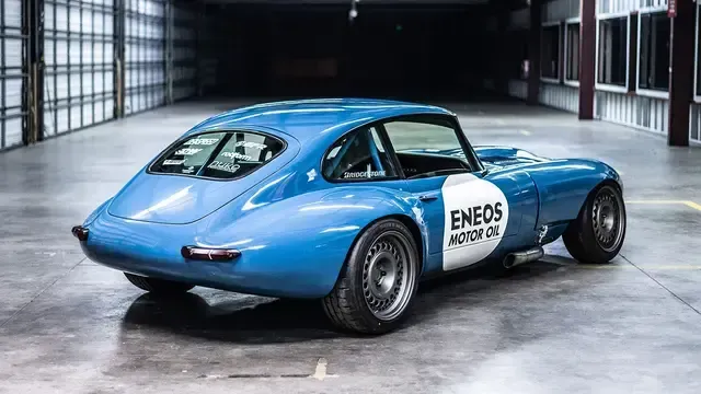 The Jaguar E-Type with a 2JZ Supra engine producing 750bhp