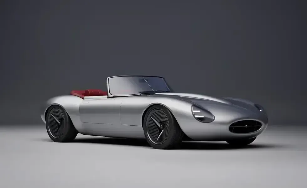 Futuristic Jaguar E-Type Restomod by Callum Designs