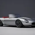 Futuristic jaguar e type restomod callum designs 1