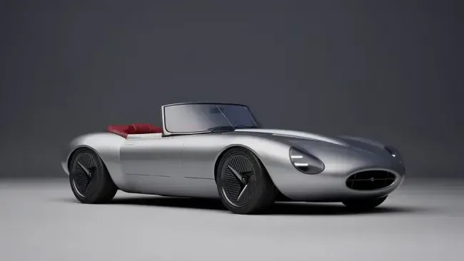 Futuristic Jaguar E-Type Restomod by Callum Designs