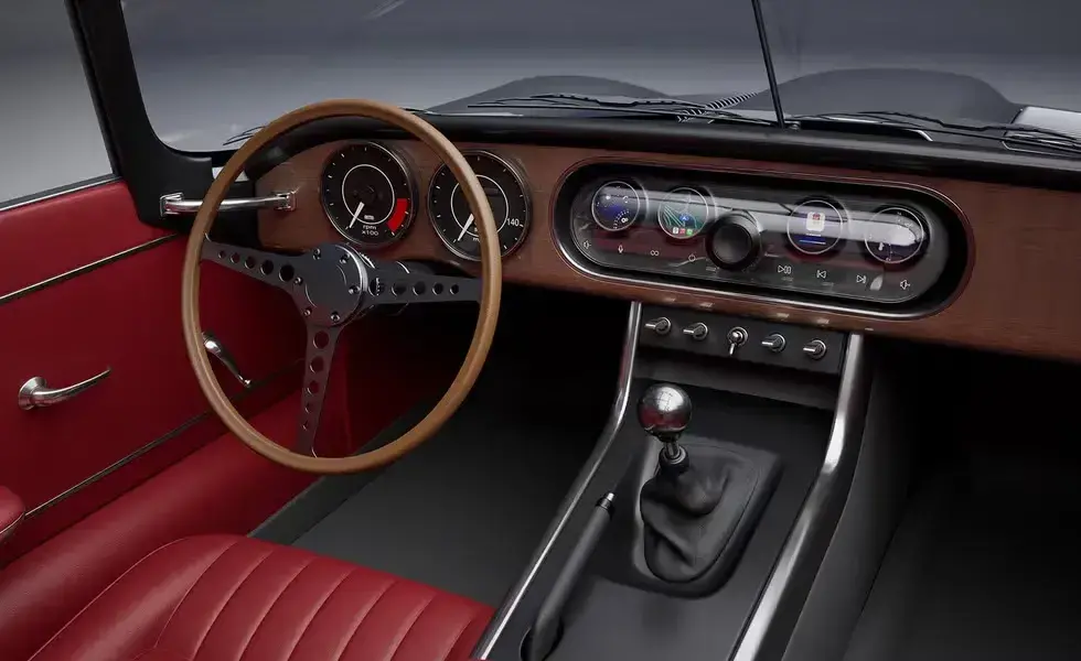 Futuristic jaguar e type restomod callum designs 3 1