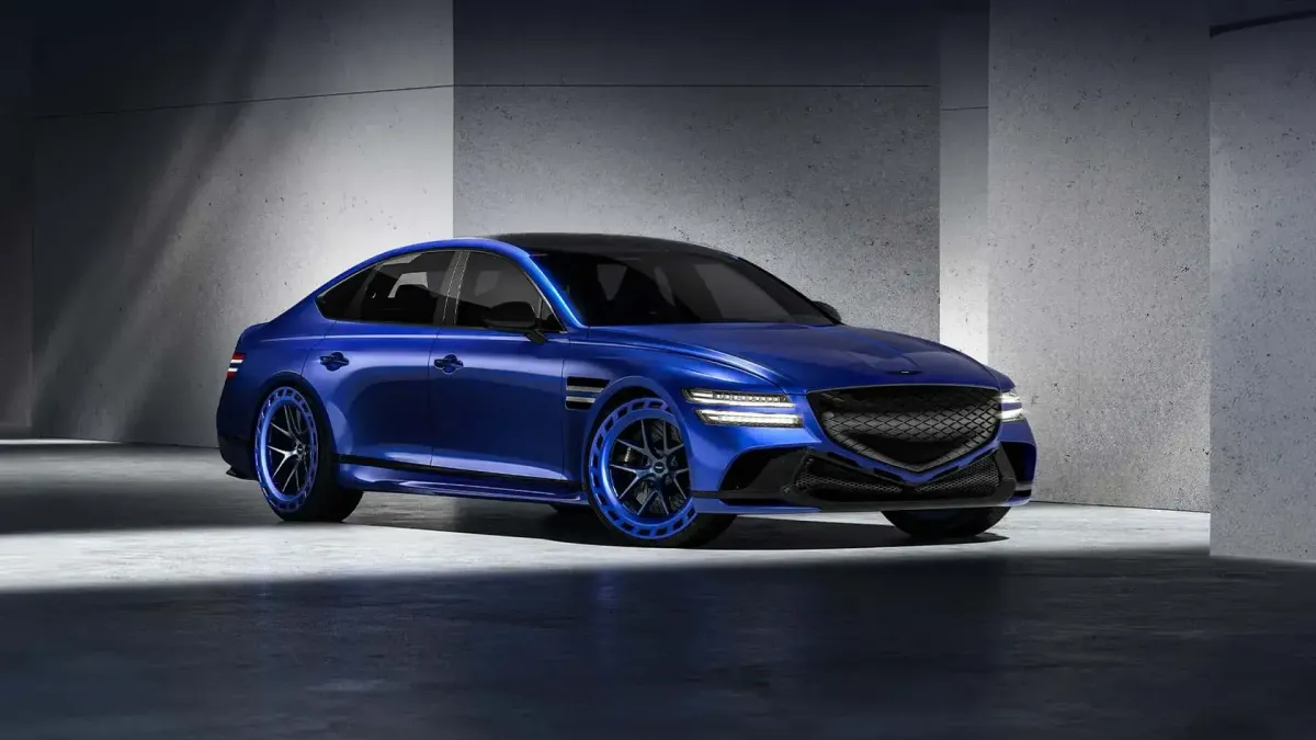 Genesis Reveals Stunning G80 EV Magma Concept: A Glimpse into the Future