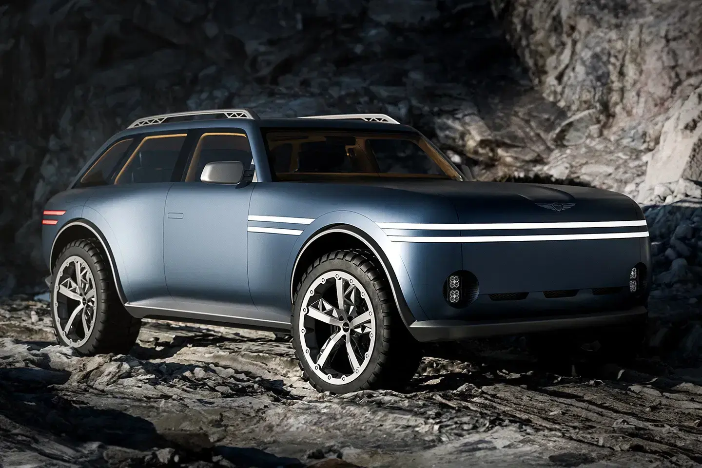 Genesis x gran equator concept electric suv 1