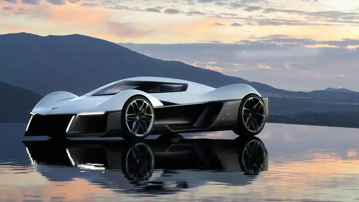 Electric Corvette Concept Revealed by GM’s UK Design Team
