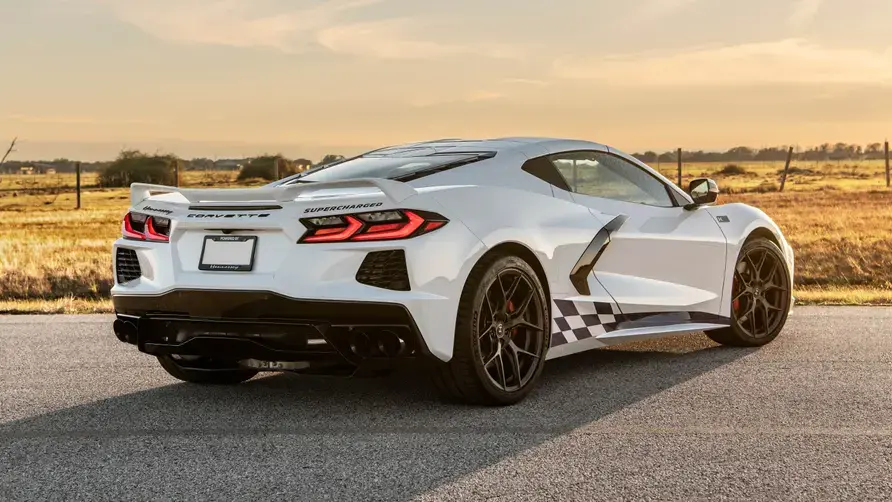 High hennessey supercharged h700 corvette c8 stingray 3
