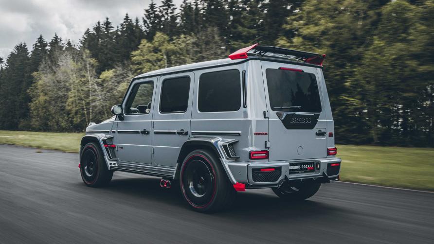 The Brabus 900 Rocket gets 887bhp and a Big Wing