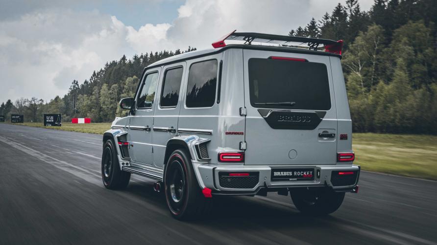 The Brabus 900 Rocket gets 887bhp and a Big Wing