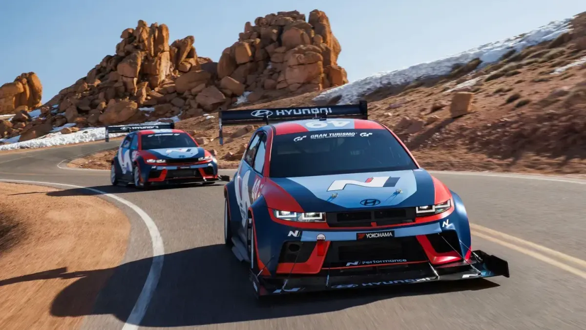 Hyundai Electric Ioniq 5 N Takes on Pikes Peak