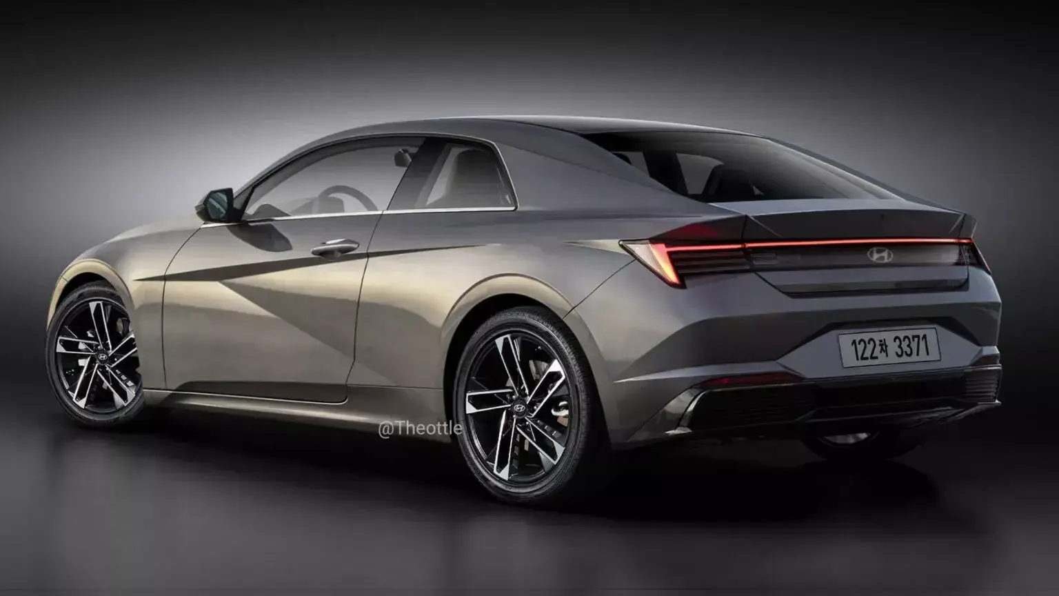 Hyundai veloster render with elantra influence 1