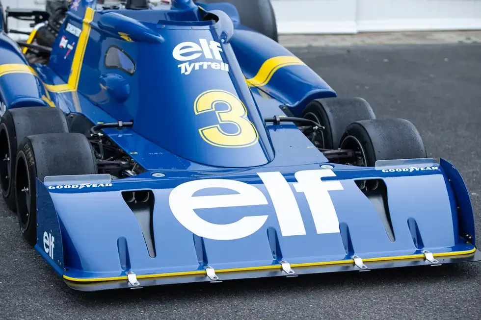 Iconic tyrrell p34 six wheeler hits auction 3